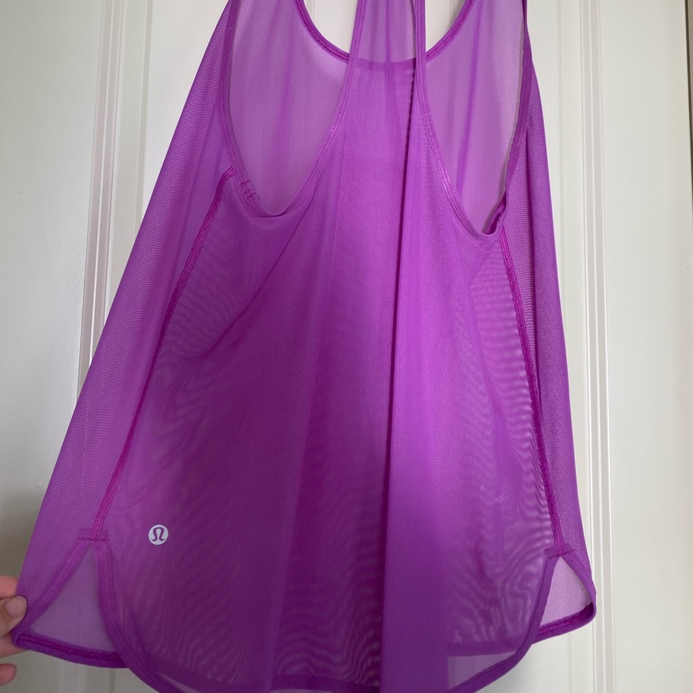 Lululemon Mesh Tank Top